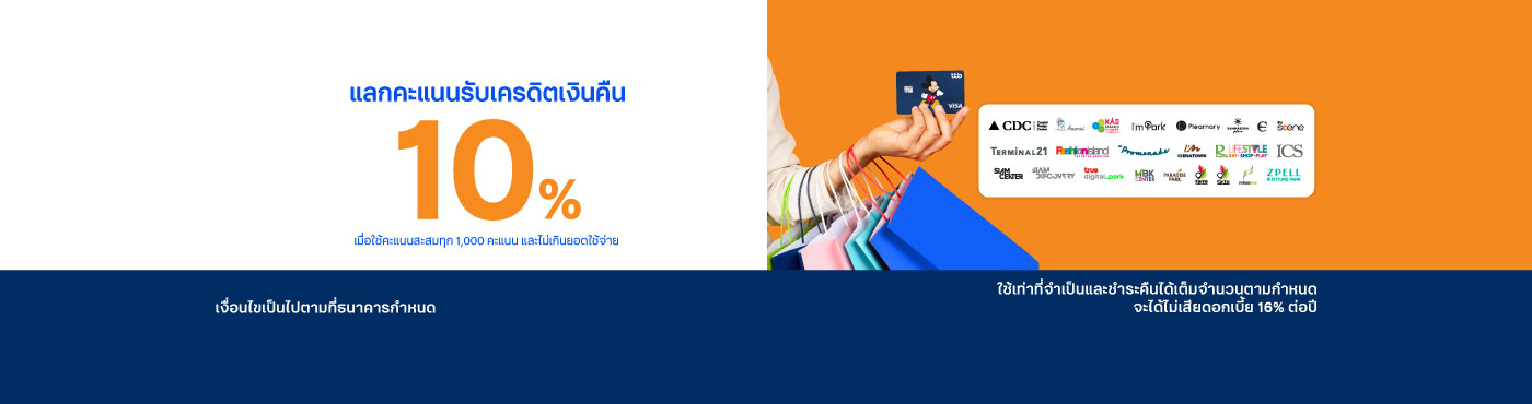 ช้อปสุดคุ้ม ณ ศูนย์การค้าที่ร่วมรายการ